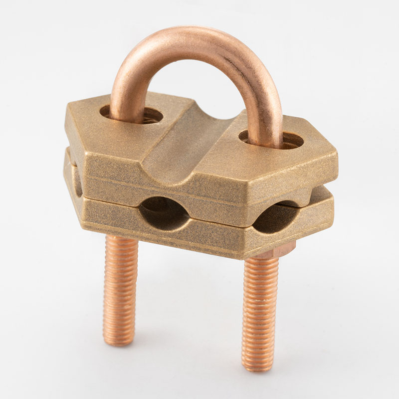 Good Wholesale Vendors Copper Earth Tape – U-Bolt Rod To Cable Clamp – Baolin