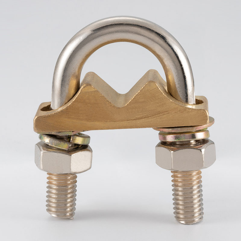 Cheapest Price Insulated Split Bolt Connector - U-Bolt To Tape Clamp(Single Plates)-URC-1 – Baolin