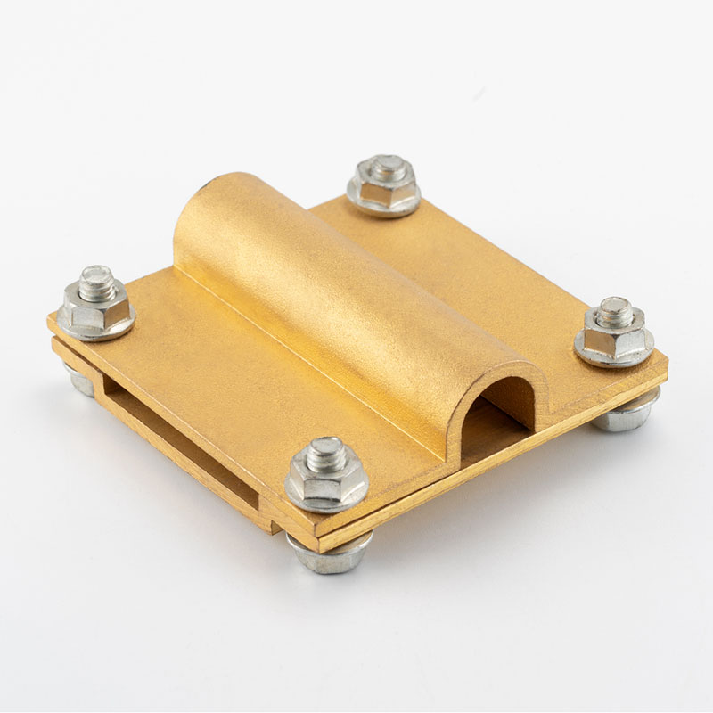 Good Wholesale Vendors Copper Earth Tape – Cable To Tape Square Clamp-SCC(10) – Baolin